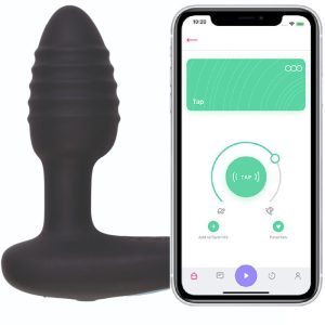 PLUG ANAL VIBRATÓRIO LUMEN COM APP 8 PLUG ANAL