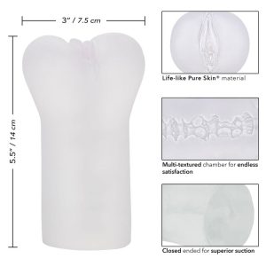 MASTURBADOR MASCULINO TONO VAGINA (TRANSPARENTE) - Image 4