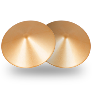 TAPA-MAMILOS DE METAL CÍRCULOS (DOURADO) - Image 3