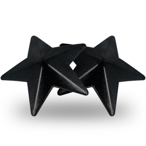TAPA-MAMILOS DE METAL ESTRELAS (PRETO) - Image 4