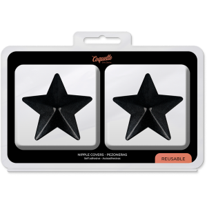 TAPA-MAMILOS DE METAL ESTRELAS (PRETO) - Image 5