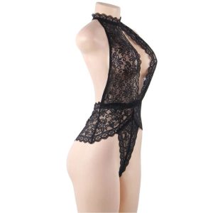 BODY DE RENDA COM DECOTE FUNDO | S/M - Image 5