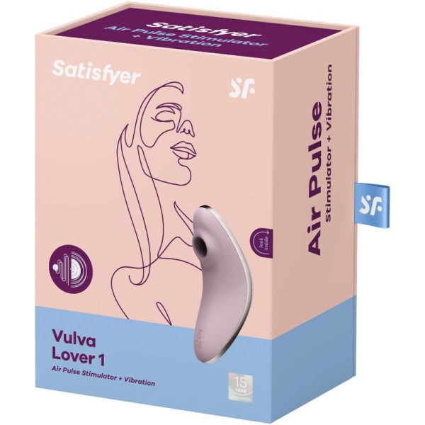 ESTIMULADOR SATISFYER VULVA LOVER 1 (VIOLETA)