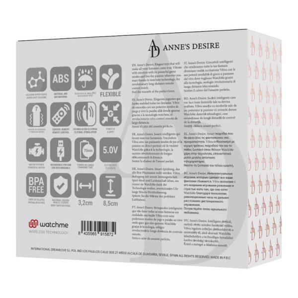 VIBRADOR PARA CASAL DUAL PLEASURE (COM RELÓGIO WATCHME)