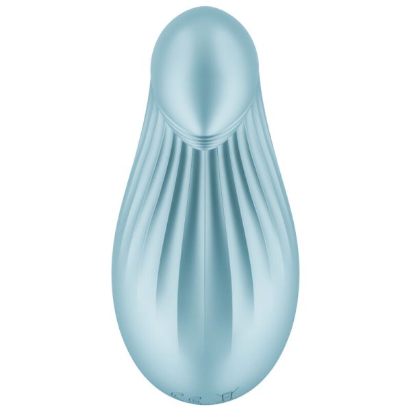 VIBRADOR LAY-ON SATISFYER DIPPING DELIGHT (AZUL)