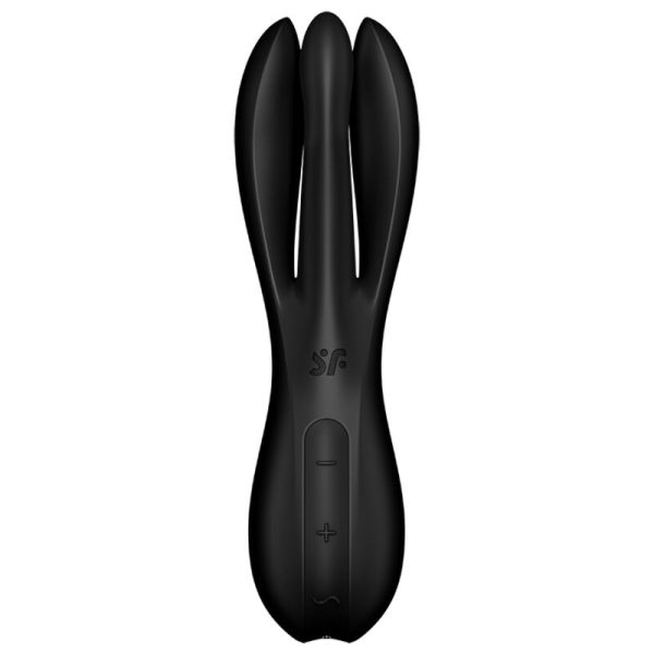 VIBRADOR SATISFYER THREESOME 2 (PRETO)