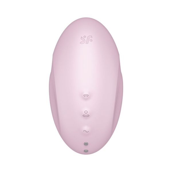 ESTIMULADOR SATISFYER VULVA LOVER 3 COM SUCÇÃO (ROSA)