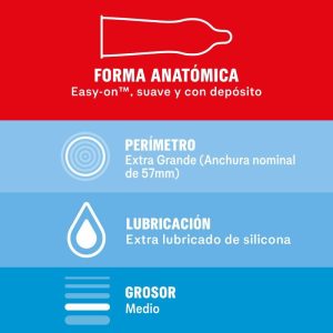 PRESERVATIVOS DUREX SENSITIVO XL | 10 UNIDADES - Image 2