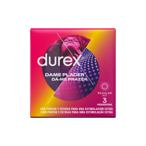 PRESERVATIVOS DUREX DAME PLACER | 3 UNIDADES - Image 2