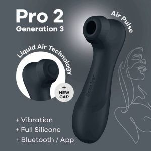 ESTIMULADOR DE CLÍTORIS SATISFYER PRO 2 COM APP (PRETO) - Image 6