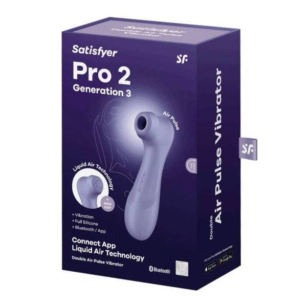 ESTIMULADOR DE CLÍTORIS SATISFYER PRO 2 COM APP (LILÁS)