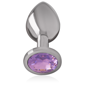 PLUG ANAL DE METAL INTENSE M (VIOLETA) | 8 CM - Image 2