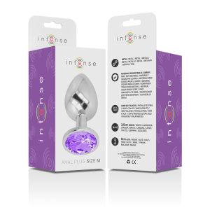 PLUG ANAL DE METAL INTENSE M (VIOLETA) | 8 CM - Image 6