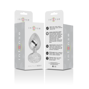 PLUG ANAL DE METAL INTENSE S (PRATEADO) | 7 CM 10 PLUG ANAL DE METAL INTENSE S (PRATEADO) | 7 CM - Image 5