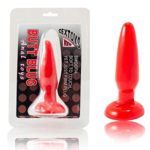 BAILE - PLUG ANAL PEQUEÑO ROJO 15 CM 3 BAILE - PLUG ANAL PEQUEÑO ROJO 15 CM - Image 1