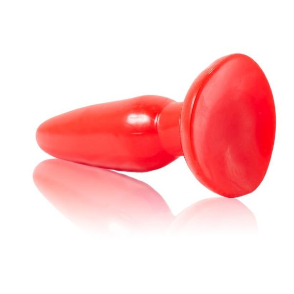 BAILE - PLUG ANAL PEQUEÑO ROJO 15 CM 2 BAILE - PLUG ANAL PEQUEÑO ROJO 15 CM