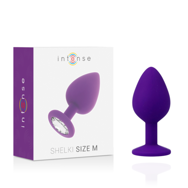 PLUG ANAL SHELKI M (LILÁS) | 8 CM
