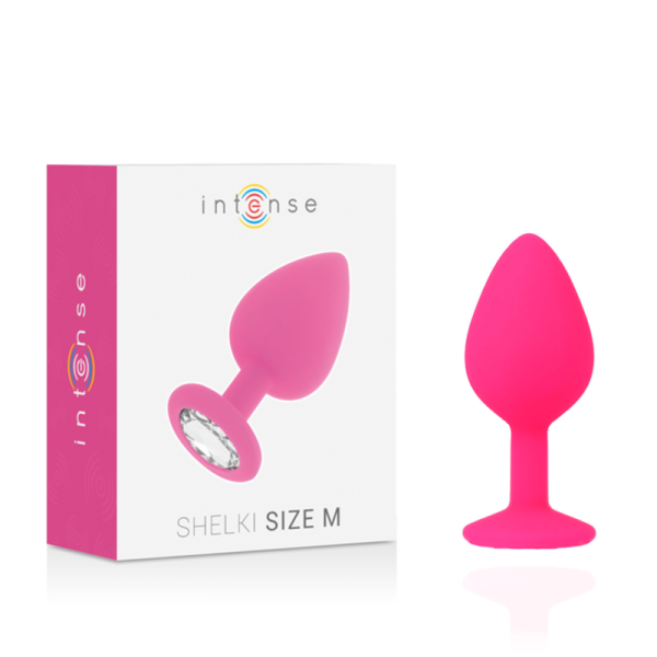 PLUG ANAL SHELKI M (FÚCSIA) | 8 CM