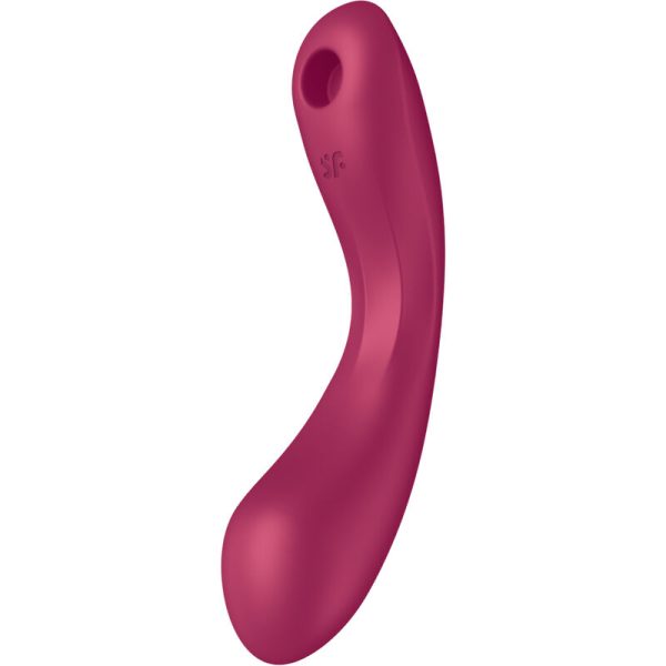 VIBRADOR DE PONTO G SATISFYER CURVE TRINITY 1 (VERMELHO)