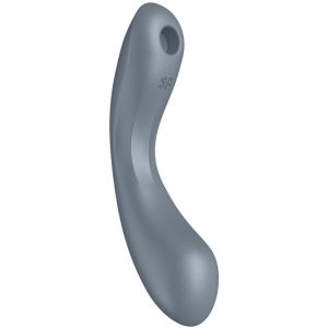 VIBRADOR DE PONTO G SATISFYER CURVE TRINITY 1 (CINZENTO) - Image 2