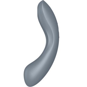 VIBRADOR DE PONTO G SATISFYER CURVE TRINITY 1 (CINZENTO) - Image 8