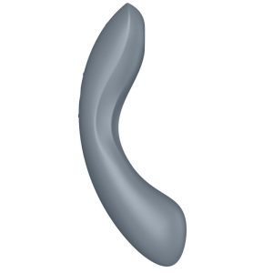 VIBRADOR DE PONTO G SATISFYER CURVE TRINITY 1 (CINZENTO) - Image 7