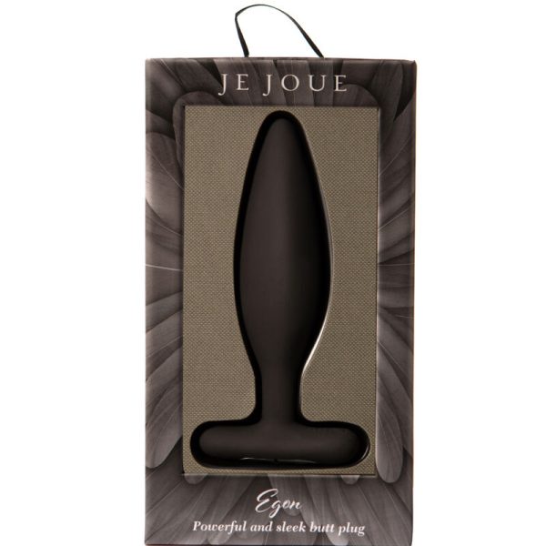 PLUG ANAL VIBRATÓRIO EGON (PRETO) 3 PLUG ANAL VIBRATÓRIO EGON (PRETO)