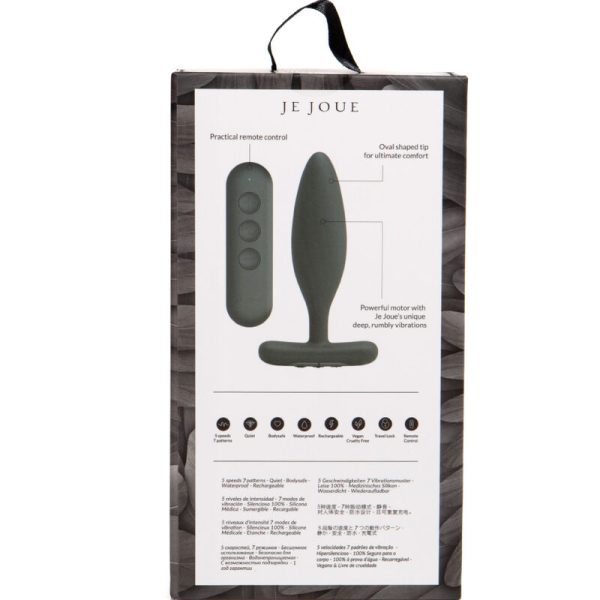 PLUG ANAL VIBRATÓRIO VESTA (PRETO)