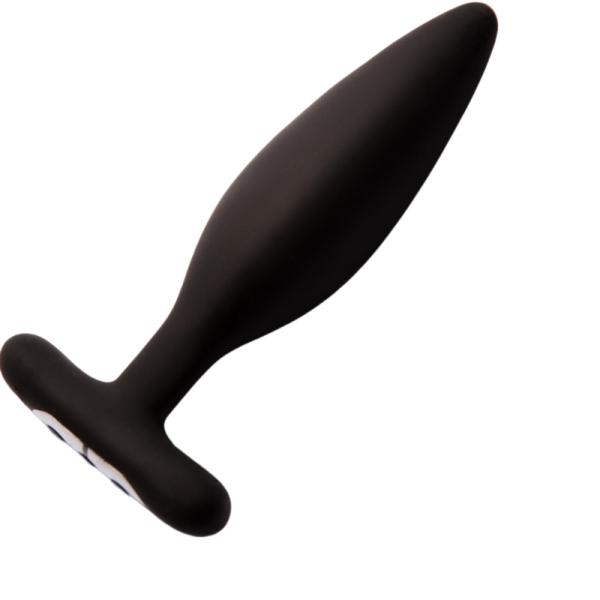 PLUG ANAL VIBRATÓRIO EGON (PRETO) 1 PLUG ANAL VIBRATÓRIO EGON (PRETO)