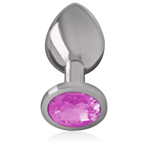 PLUG ANAL DE METAL INTENSE L (ROSA) | 9 CM - Image 2