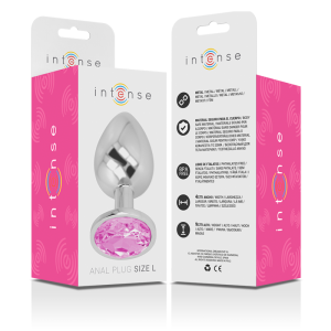 PLUG ANAL DE METAL INTENSE L (ROSA) | 9 CM - Image 6
