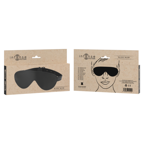 TAPA-OLHOS DE COURO VEGANO FETISH