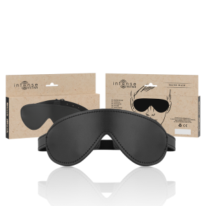 TAPA-OLHOS DE COURO VEGANO