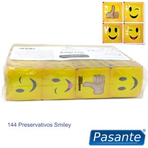 PASANTE - PRESERVATIVO SMILEY BOLSA 144 UNIDADES - Image 3