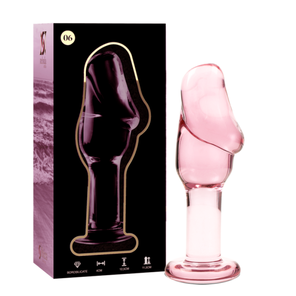 PLUG ANAL NEBULA MODELO 6 (ROSA) | 12,5 - 4 CM