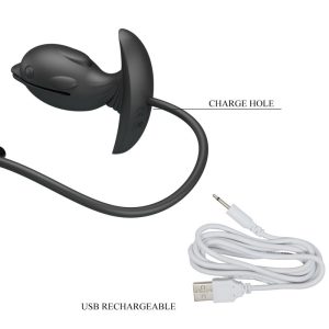 PLUG ANAL INSUFLÁVEL COM VIBRAÇÃO DELFIN - Image 7