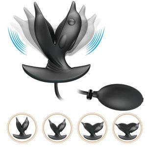 PLUG ANAL INSUFLÁVEL COM VIBRAÇÃO DELFIN - Image 9