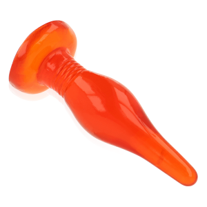 BAILE - PLUG ANAL TACTO SUAVE ROJO 14.2 CM - Image 2