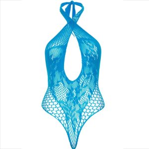 BODY DE RENDA HALTER LEG AVENUE (AZUL) 13 BODY DE RENDA HALTER LEG AVENUE (AZUL) - Image 7
