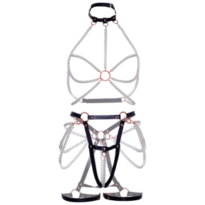 TOP HALTER + LIGAS COM PÉROLAS | M - Image 7