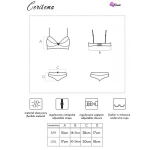 CONJUNTO DE 2 PEÇAS CERISEMA 21005 | S/M - Image 5