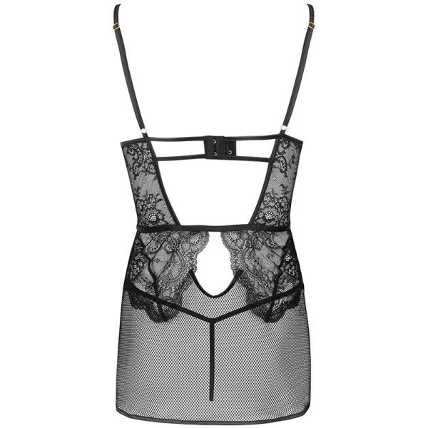 CAMISA DE NOITE + TANGA BARIRIN 90633 | S/M