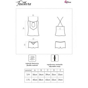 CAMISA DE NOITE + CALÇÕES FANTHERA 90561 | S/M - Image 6