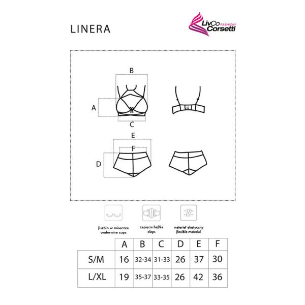 CONJUNTO DE 2 PEÇAS LINERA | L/XL