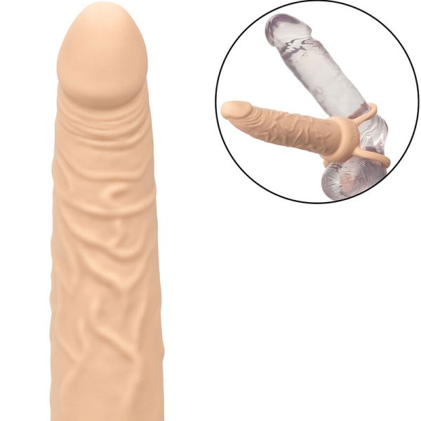 DILDO PARA PENETRAÇÃO DUPLA MAXX (PELE CLARA)