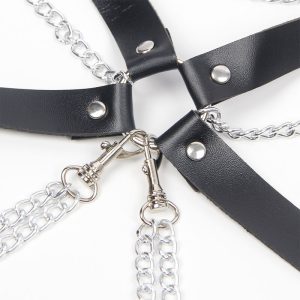 ARNÊS EM FORMA DE SOUTIEN COM CORRENTES | TAMANHO ÚNICO - Image 4