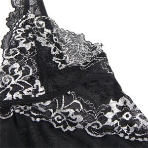 BABYDOLL DE TULE E RENDA SUBBLIME | S/M - Image 10