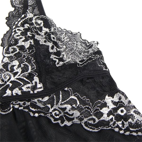 BABYDOLL DE TULE E RENDA SUBBLIME | L/XL