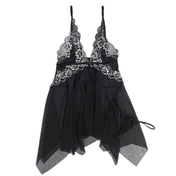 BABYDOLL DE TULE E RENDA SUBBLIME | L/XL