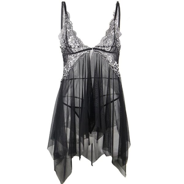 BABYDOLL DE TULE E RENDA SUBBLIME | L/XL